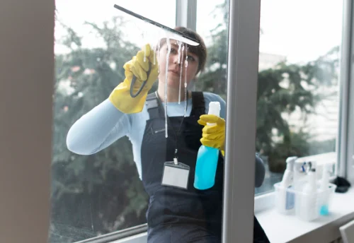 Nettoyage de vitres intérieures et extérieures à Sexcles
